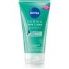 NIVEA Derma Skin Clear Scrub, scrub viso esfoliante, acido salicilico, arricchito con niacinamide per sbloccare i pori e perfezionare le texture della pelle, 150 ml