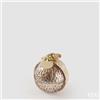 Enzo De Gasperi, EDG EDG Enzo De Gasperi Candela Profumata Sfera di Natale 8cm Oro