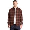 TIMBERLAND CAMICIA CHECK IN FLANELLA UOMO MID BROWN