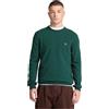 TIMBERLAND MAGLIONE UOMO IN LANA MERINO DARK GREEN