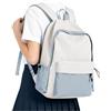 HYC00 Zaino Scuola Superiore Ragazza,Zaino da Scuola Media Ragazzo | Zaino Università Resistente All'acqua Casual Daypacks Antifurto Zaino PC 14 Pollici Zaini Scuola Adolescente,A-Blu Bianco