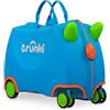 TRUNKI Valigia per bambini con ruote anteriori a 360°, bagaglio a mano da 17,6 litri, bagaglio a mano con ruote, bagaglio a mano approvato come bagaglio a mano, bagaglio da viaggio leggero per bambini