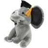 Toddmomy Elefante di Laurea in Peluche Animale di Peluche per Regalo Bambola di Elefante Comoda e Morbida