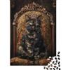 VNXTPQLKWMDJ Ritratto di Gatto Vintage Puzzle 1000 Pezzi Carta per Adulti Stile Artistico Classico Puzzle per Famiglia Relax Decorazione Regalo 38x26cm/1000pcs