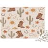 G9X5T3Y7 Stivali Cowboy Western Puzzle 1000 Pezzi Gioco di Puzzle 1000 Pezzi Carta per Adulti Stile Cactus del Deserto Relax Decorazione Casa Regalo 70x50cm/1000pcs