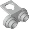 XYEIUGO GDS-90215 Accessori di Abiti Supporto di Telaio Posteriore Uomo a Doppio Grano 50 Pezzi compatibile con Lego 18986 G28656 Componenti MOC in Grossa Quantità Classico Colore:Gris bleuté clair 194
