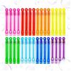 Yooyan Set di 32 mini bolle di sapone, 8 colori, per feste per bambini | Plastica di alta qualità, inodore e sicura. Ideale per il compleanno dei bambini, per feste e divertimento all'aperto