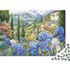 6N2X9A4S Paesaggio Toscano Puzzle 1000 Pezzi Carta per Adulti Vista Giardino Gioco di Puzzle 1000 Pezzi Arredo Casa Relax Regalo 38x26cm/1000pcs
