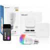 Yeelight Essential Starter Kit Ponte + 1 lampadine LED E27, 1300 lm, 2700-6500 K, dimmerabili, 16 milioni di colori, controllo vocale, compatibili con Alexa, Google Home, Apple Home e SmartThings