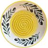 Zestivra Piatto per grattugia per aglio manuale, utensile da cucina in ceramica | Piastra per grattugiare manuale, antiscivolo, per aglio e zenzero, realizzata per la cucina domestica