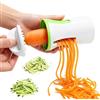 Horuili Grattugia a Spirale 3 in 1, Taglia Verdure per Zoodles e Insalate | Facile da Usare e Pratico, Utensile da Cucina