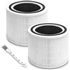 Waitley 2 filtri di ricambio Waitley per purificatore d'aria LEVOIT CORE 300 / CORE | Filtro di ricambio 3 in 1 H13 HEPA, carbone attivo ad alta efficienza
