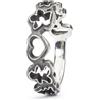 TROLLBEADS TAGRI-00450 Anello Dolci Forme Mis. 12 Argento - Retail price € 55,00