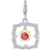 ROSATO RLU093 Charm Donna My Luck Chakra in Argento - Retail price € 49,00