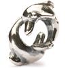 TROLLBEADS TAGBE-00233 Delfini Giocosi Bead in Argento - Retail price € 25,00