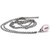 TROLLBEADS TAGFA-00055 Collana in Argento con Perla Rosa 120CM Ret. price € 229