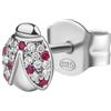 ROSATO RZO016R Mono Orecchino Storie Coccinella Argento - Retail price € 21,00