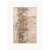 Westwing Collection Tappeto in lana tessuto a mano con motivo astratto Cynthia - Marrone chiaro