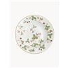 WEDGWOOD Piatto fondo in Fine Bone China con bordo decorativo Wild Strawberry - Bianco