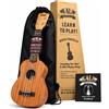 Kala Ukulele Soprano Mogano Learn to Play Starter Kit con Borsa Guida KALA-LTP-S