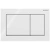 Geberit Placca Geberit Omega20 Square Bianco / Cromato Lucido | 115.080.KJ.1 Bianco