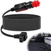 Beoveo Cavo di prolunga da 12 V per auto, 3,5 m, spina frigo | Cavo di prolunga per auto, 12 V, 3,5 m, per frigorifero Alpicool Waeco CF ARB Setpower ICECO
