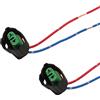 SENZEAL 2pcs H11/H8 Portalampada Adattatore per Presa di Luce SMD per Auto