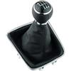 Generic Pomello del cambio dell'auto Pomello del cambio a 6 velocità per Tiguan 2007-2011 Car-Styling con cuffia in pelle