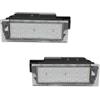 Generic Luce Numeri Targa Per Laguna Per Master Per Megane Per Trafic Per MK3 Per Logan 2006 2007 2008 2009-2011 Numero Targa LED Lampade A Luce Bianca Licenza Luci Targa