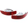 AVLIK Fanale Posteriore Per Mitsubishi Per Outlander EX 2007 2008 2009 2010 2011 2012 Auto Coda Posteriore Della Luce di Nebbia Paraurti Lampada Riflettore Fanali Posteriori ( Colore : Sinistra e destra )
