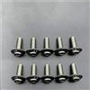 Generico Viti In Acciaio Inox M5 Per Carene Moto Per BMW R1200GS R1250GS ADV R1200RT S1000XR RR S1000R C600 C650GT F900R F750GS F850GS Viti Bulloni Dadi Fissaggio Moto(10p M5x16)