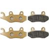 Generico Pastiglie Freno Anteriore Posteriore Motocicletta Moto Anteriore Posteriore Pastiglie Freno Set Per Bet Win 125/150/250 2000-2008 Dink 125i 200i 2006-2015 GT 2007-2013