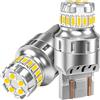OVVOFPP 7443 Lampadina LED per luce di retromarcia, bianco 6000 K, 3000 lm, 500% più luminosa Lampadina LED T20 W21w per luce di retromarcia,2 pezzi