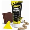 Allony 300g Stucco per Carrozzeria, Riparare Le Ammaccature dell'auto | Stucco per Carrozzeria Auto, Elevata Adesione, Forte e Resistente All'usura, Riempire Graffi e Ammaccature