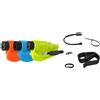 RESQME The Original Emergency Keychain Car Escape Tool, 2-in-1 Seatbelt Cutter and Window Breaker, Made in USA, Red, Compact Emergency Hammer