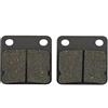 CPZPMFMKBG Tuta per pastiglie freno Per 50cc 70cc 90cc 110cc 125cc 140cc 150cc 160cc Pit Dirt Bike Per ATV Quad Moto Scooter Pastiglie Freno Posteriori In Acciaio Dischi Ganasce(Nero)