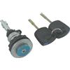 OUVECR Serratura per Portellone PER FORD PER FIESTA PER STREET PER PORTELLONE 99-02 BAULE POSTERIORE CILINDRO SERRATURA CON 2 CHIAVI AL180 96FGA22050CG 98FU A22050 CDPM Serratura del bagagliaio(Trunk Lock)