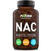 Natoo NAC N-acetilcisteina 600mg 180 St