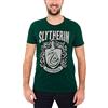 Elbenwald T-Shirt Harry Potter con Hogwarts HouseMappen Frontprint Diversi Motivi Diversi per Gli Uomini