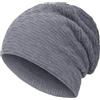 Compagno caldo berretto foderato berretto invernale beanie modello intessuto con soffice fodera interna in pile