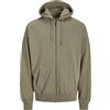 JACK & JONES Hoodie Plain Hoodie