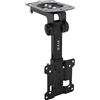 VIVO MOUNT-M-FD27 - Supporto manuale a soffitto per schermi piatti da 13 a 27 pollici, tetto inclinabile pieghevole e montaggio sotto armadio per TV LCD e monitor