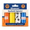 Setablu Pet Setapet Sacchetti Igienici 60 Pezzi, 4 Rotoli per Cani e Gatti