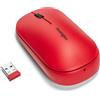 Kensington® K75352WW Mouse SureTrack™ senza fili con Bluetooth e ricevitore nano USB, rosso