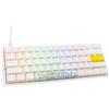 Ducky One 2 Pro Mini White Edition Gaming Tastatur, LED RGB