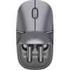 HONOR Choice MouseBuds Pro, 2-in-1: cuffie e mouse, cuffie TWS con ANC, batteria da 8 ore, microfono AI a 3 microfoni, mouse wireless silenzioso, 1200 DPI, doppia connessione