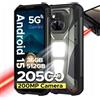 DOOGEE Smartphone DOOGEE V Max LR 5G, 16+20 MP / 512 GB, colore grigio "Battle Rust"