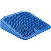 Gymnic Movin' Sit Cuscino gonfiabile posturale blu a cuneo per seduta attiva,ideale per migliorare postura, equilibrio e benessere della schiena, perfetto per casa, ufficio e scuola