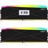 V-Color Ram UDIMM DDR5 32GB V-Color Manta XFinity+ aRGB 2x16GB 8000Mhz CL40 1.35V Nero