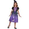 Disguise Costume da strega spettrale Pokémon per bambini | Licenza ufficiale, include abito e cappello da strega, Pikachu, Gengar, Mimikyu e stampa di personaggi Eevee